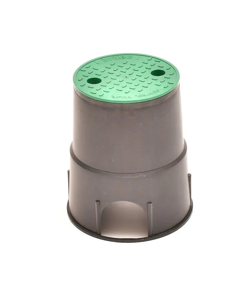 Ventilkasten Rund Large, kompatibel mit Rain-Bird / Hunter Magnetventilen Irritec
