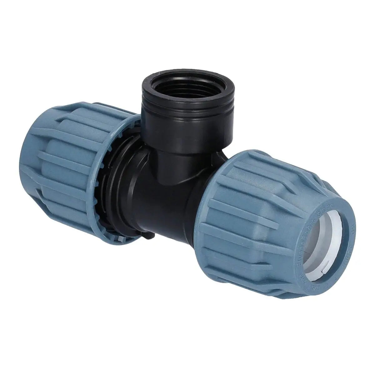 PE T-Stück Klemmmuffe 32 mm mit Innengewinde PN16 DVGW Mein Shop
